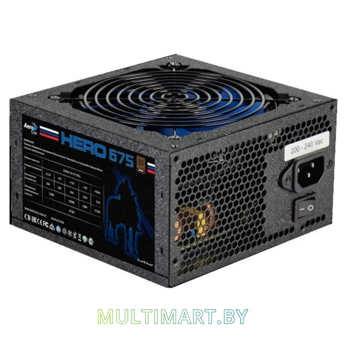 Блок питания AeroCool Hero 675W